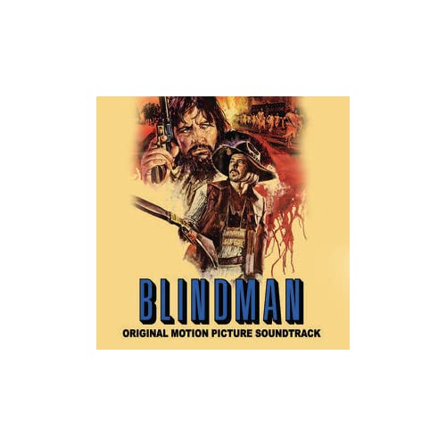 Blindman Original Motion Picture Soundtrack RSD 2023 Includes Liner Notes By Gary Lucas  & Poster Blood-Splatter Vinyl Edition LP Online