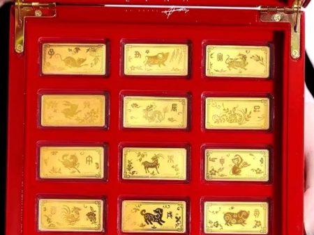 THE VAULT | 24K Zodiac Gold Bars (999.9au) in Luxury Wooden Case Fashion