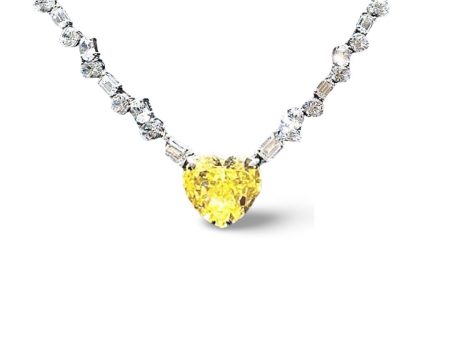 “The Mariam” Yellow Diamond Jewelry Set by LVNA Signatures on Sale