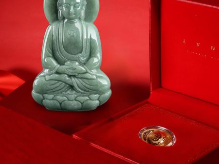 THE VAULT | Genuine Natural Jadeite Buddha Necklace For Cheap