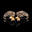 #LVNA2024 | Golden Birds Huggie Stud Diamond Earrings 18kt Fashion