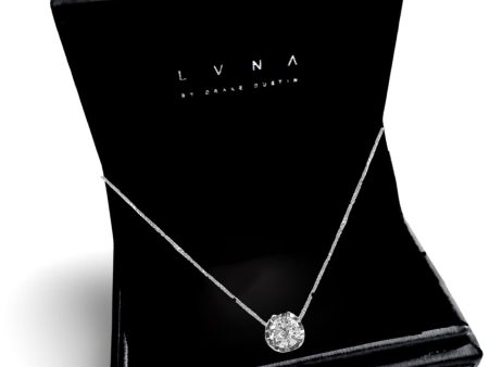 #LVNA2024 | 0.40ct I SI Round Solitaire Diamond Necklace 18kt Online Hot Sale