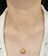 #LVNAPP | Golden HOPE Pearl Round Diamond Necklace 18kt #LVNA2024 Hot on Sale