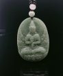 THE VAULT | Genuine Natural Hand Carved Jadeite Buddha Pendant Necklace Sale