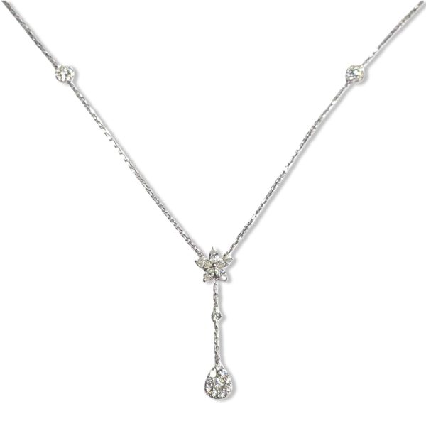 #LVNA2024 | Rositas Pear Drop Diamond Necklace 18kt For Cheap