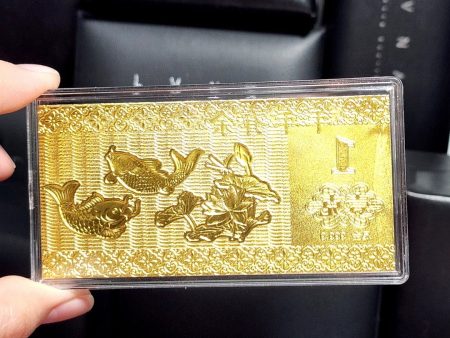 The Vault | 24K Koi Chinese Gold Bar For Cheap