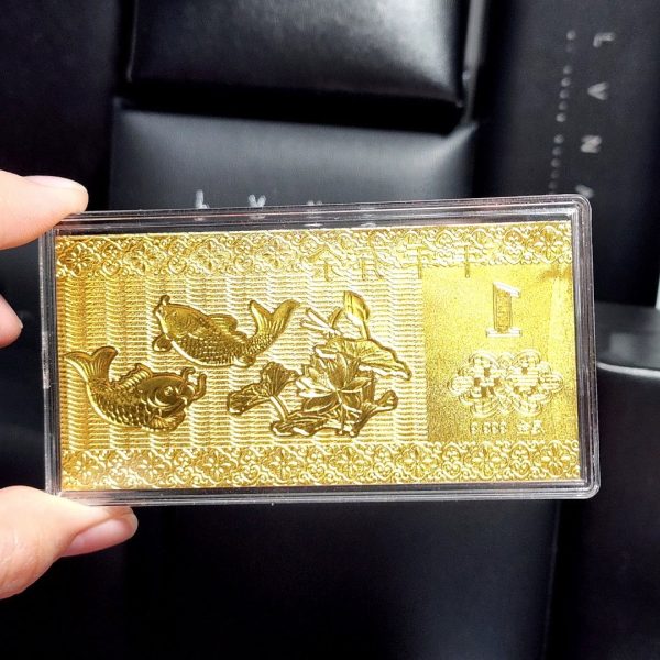 The Vault | 24K Koi Chinese Gold Bar For Cheap