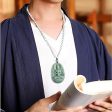 THE VAULT | Genuine Natural Hand Carved Jadeite Buddha Pendant Necklace Sale