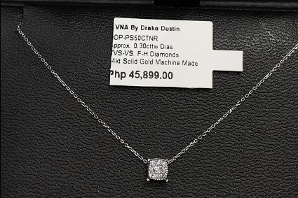 #LVNA2024 | Classic 0.50ct Face Cushion Paved Diamond Necklace 18kt Online