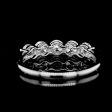 Round Brilliant Half Eternity Diamond Ring #EternityByLVNA Online now