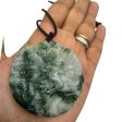 THE VAULT | Natural Jadeite Landscape Card Necklace Online Sale