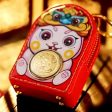 The Vault | 24K Pure Gold Spinning Coin (999.9au) Lucky Gold Cat Coin Purse Sale