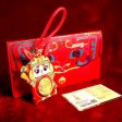 24K Pure Gold (999.9au) Lucky Cat Leather Key Chain Sale