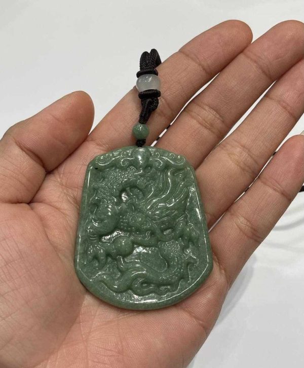 THE VAULT | Natural Jadeite Myanmar Dragon Discount