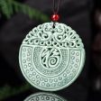 THE VAULT | Genuine Natural Circular Hand Carved Jadeite Necklace Supply