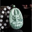 THE VAULT | Genuine Natural Hand Carved Jadeite Buddha Pendant Necklace Sale