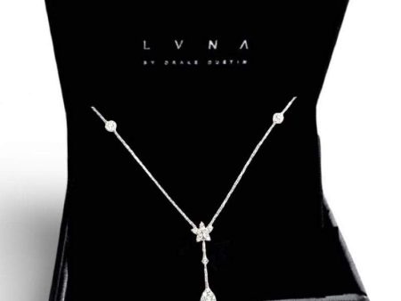 #LVNA2024 | Rositas Pear Drop Diamond Necklace 18kt For Cheap