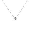 #LVNAPP | 0.38ct G VS2 Round Solitaire Diamond Necklace 18kt Cheap