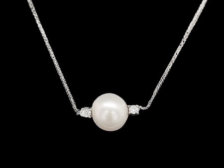 #LVNA2024 | Peach Pearl Diamond Necklace 14kt Cheap