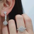 #TheSALE | Cushion Drop Diamond Earring 18kt Online Hot Sale