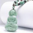 THE VAULT | Genuine Natural Jadeite Buddha Necklace For Cheap