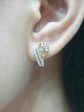 #LVNA2024 | Golden Birds Huggie Stud Diamond Earrings 18kt Fashion