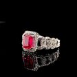 Ruby Gemstones Diamond Ring 18kt Online