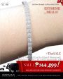 Round Cushion Tennis Bangle Diamond Bracelet 14kt Online Hot Sale