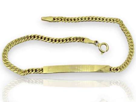 #GOLD2024 | 18K Fancy Gold Cuban Bracelet 7.5  Online now