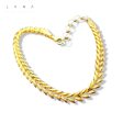 #GOLD2024 | 18K Golden Chunky Feather Bracelet on Sale