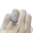 Round Invisible Setting Diamond Ring 14kt Supply