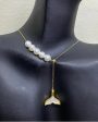 #GOLD2024| 18K Enamel Mermaid Pearl Necklace on Sale