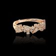 Rose Cluster Shape Diamond Ring 14kt Online