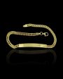 #GOLD2024 | 18K Golden Chain Bracelet 7.5  For Sale