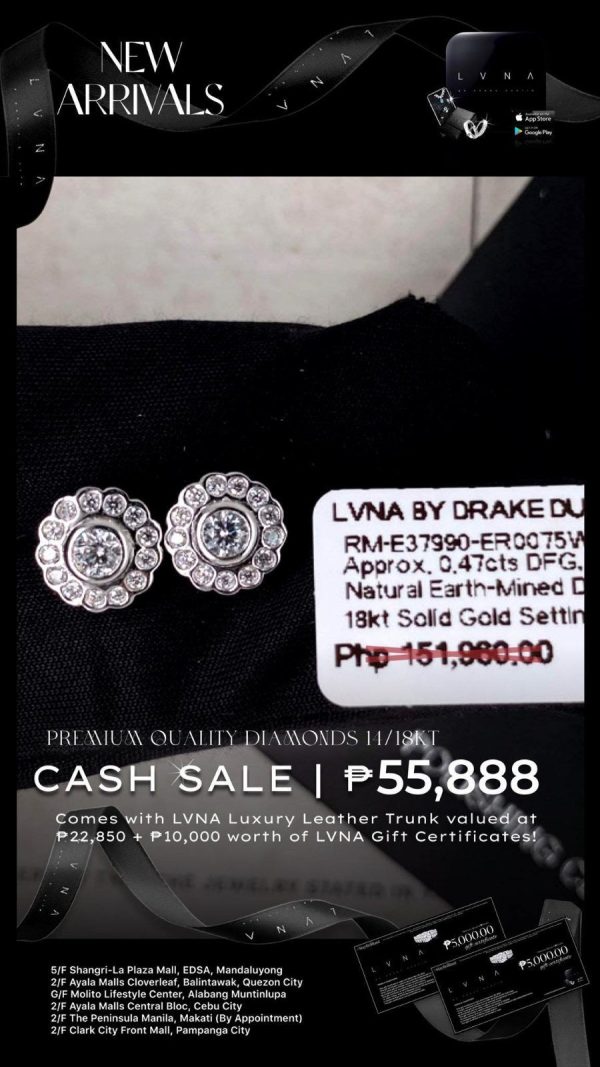 Rositas Dainty Diamond Earrings 18kt Sale