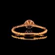 Round Paved Diamond Ring 18kt Supply