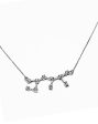 The Classics | Zodiac Diamond Necklace 18” 18kt White Gold For Cheap