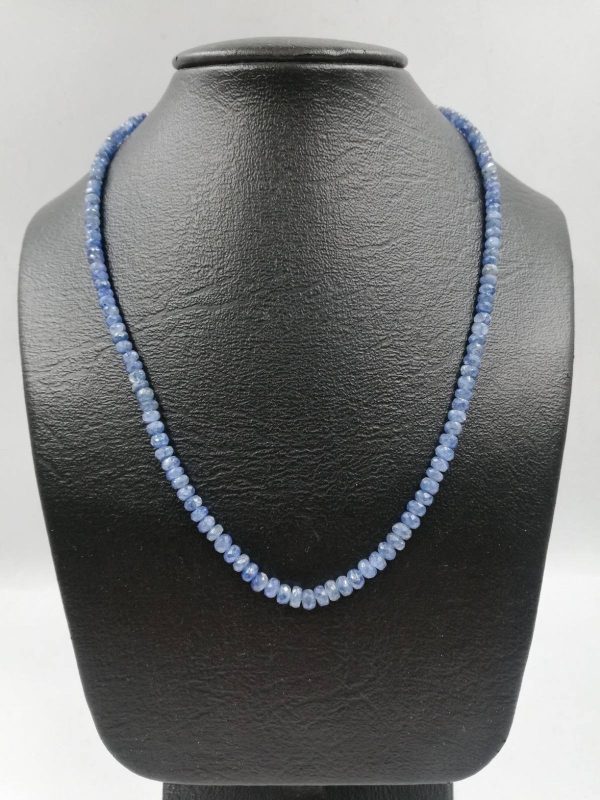 PREORDER | Sapphire Gemstones Beads Necklace 18kt Fashion