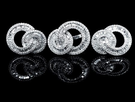 PREORDER| Medium Infinity Diamond Jewelry Set 14kt For Discount