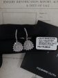 Sunflower Dangling Diamond Earrings 18k Online Hot Sale