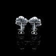 Square Cluster Shape Statement Diamond Earrings 14kt Discount