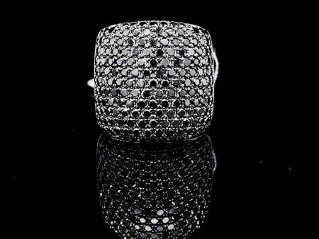 PREORDER | Unisex Millionaire’s Black Colored Diamond Ring 14kt Sale