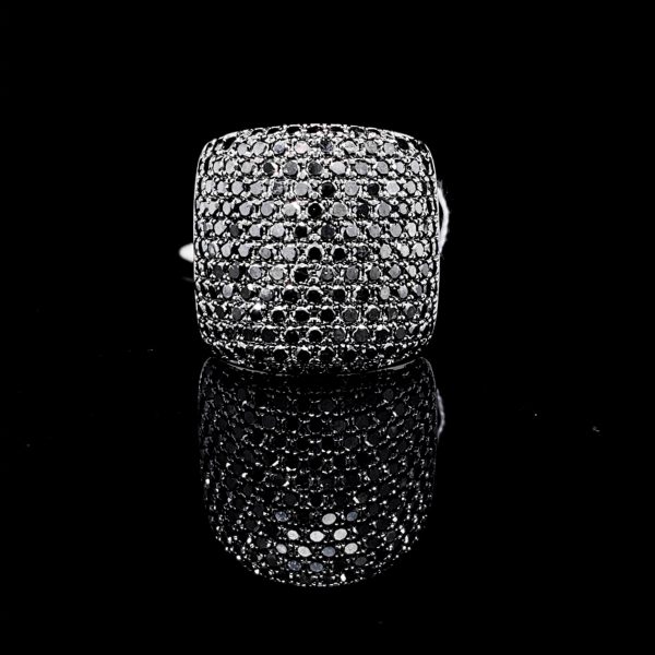 PREORDER | Unisex Millionaire’s Black Colored Diamond Ring 14kt Sale