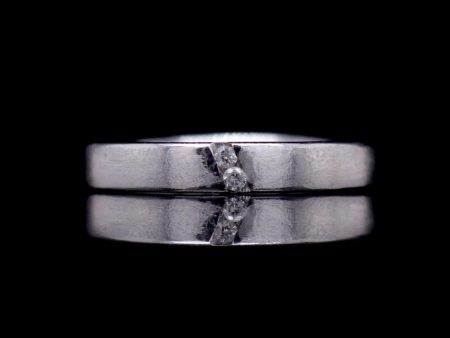 The Vow | Unisex Diamond Ring Band 14kt Sale