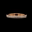 Rose Round Half Eternity Diamond Ring 18kt Supply