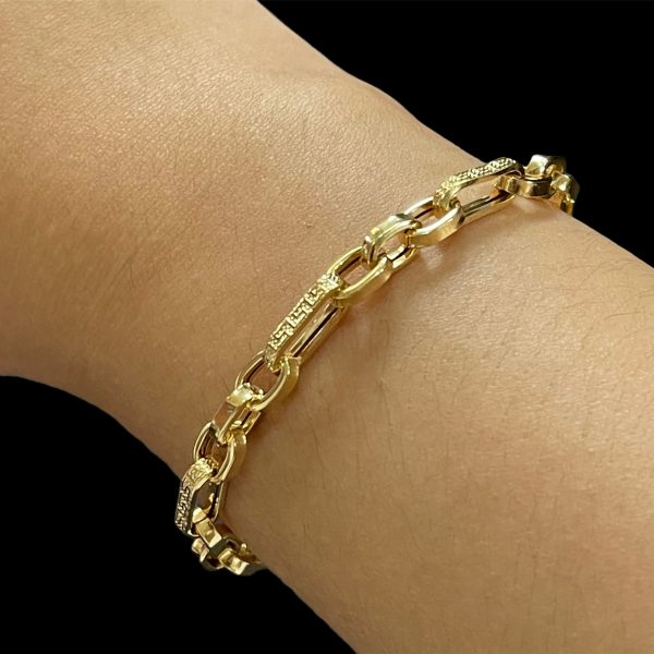 #GOLD2024 | 18K Golden Designer Inspired Bracelet For Discount