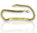 #GOLD2024 | 18K Golden Chain Bracelet 7.5  For Sale