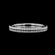 Round Half Eternity Diamond Ring 18kt Fashion