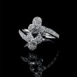 PREORDER | Trio Round Diamond Ring 18kt For Sale