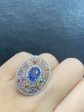 PREORDER | Statement Multi-Colored Gemstones Diamond Ring 14kt Supply